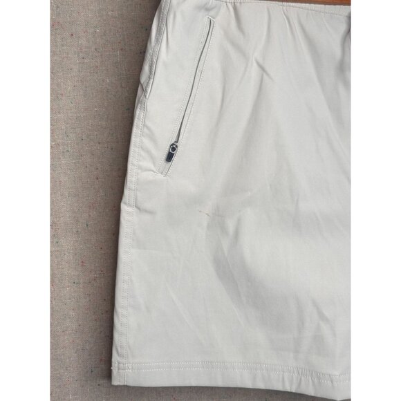 Eddie Bauer Rainers Beige Elastic Waist Skort Pockets PickleballTennis Size 16 - Picture 3 of 11